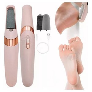 LIXA PARA PÉS ELÉTRICA ESFOLIANTE E REMOVEDOR DE CALOS PORTATIL  AK-M001 (4074)