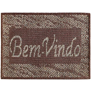 Tapete Lancer Sisal Porta Bem-vindo (40cm X 65cm) - Variados