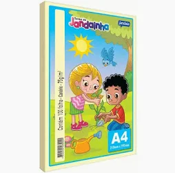 PAPEL SULFITE JANDAIA 100 FOLHAS