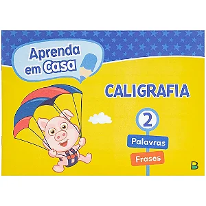CADERNINHO CALIGRAFIA PALAVRAS E FRASES
