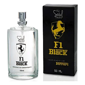 Deo Colônia F1 Black Soul Cosméticos 50ml