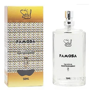 Deo Colônia Famosa Soul Cosméticos 50ml