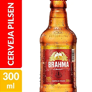 CERVEJA BRAHMA 300ML RET.
