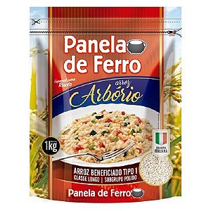 ARROZ ARBORIO PANELA DE FERRO 1KG