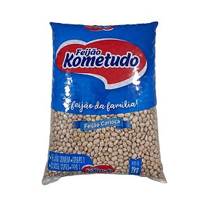 FEIJAO CARIOCA KOMETUDO 2KG
