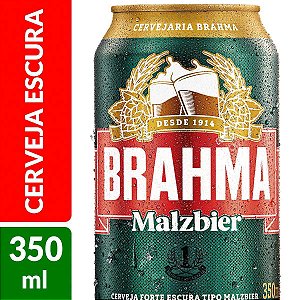 CERVEJA BRAHMA MALZBIER 350ML