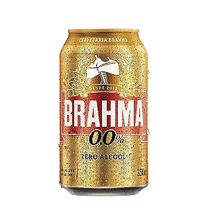 CERVEJA BRAHMA S/ALCOOL 350ML