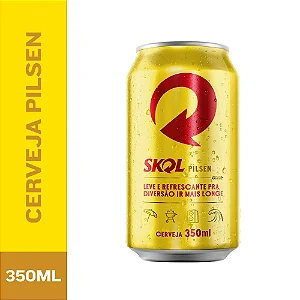 CERVEJA SKOL LATA 350ML