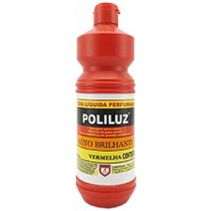 CERA POLILUZ 850ML VERMELHA