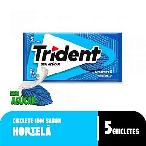 CHICLE TRIDENT HORTELÃ