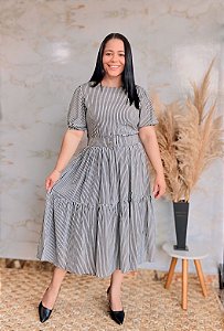 Vestido Raquel listras