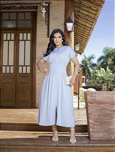 Vestido Daiane em Viscose Rayon Leve