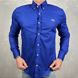 Camisa Manga Longa LCT Azul REF. 40186