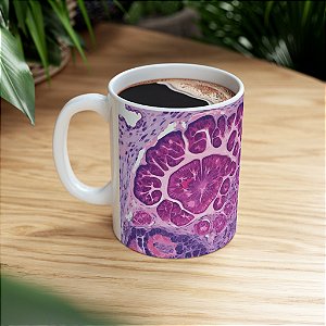 Caneca Histologia Aquarela Patologia