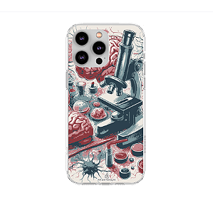 Capa para Celular Microscopio Patologia
