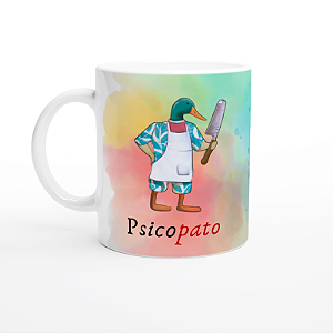 Caneca Psicopato – Humor Nerd e Científico para Patologistas