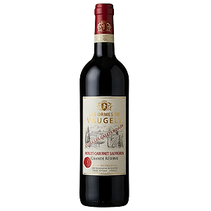 Vinho Tinto Frances Les Ormes De Valgeluy Grande Réserve Merlot Cabernet Sauvignon 750ml