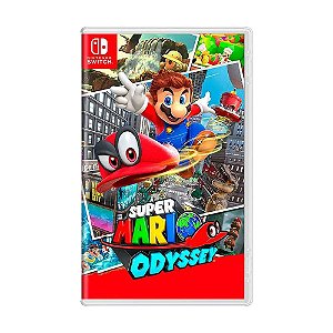 Jogo Super Mario Odyssey - Switch (Usado)