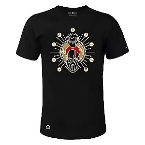 Camiseta Playstation God Of War God and Son, Preta - GC