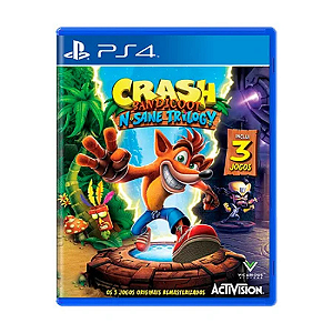 Jogo Crash Bandicoot N. Sane Trilogy - PS4 (Usado)