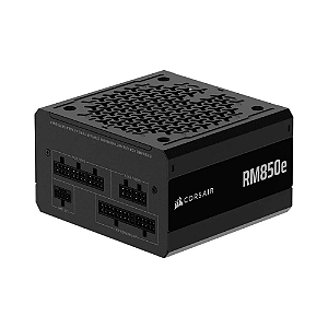 Fonte Corsair RM850e RMe Series 2025, 850W, ATX 3.1, PCIe 5.1, Cybenetics GOLD Certified, Full Modular, Preto - CP-90202