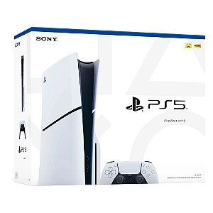 Console Playstation 5 Slim Sony, SSD 1TB, Controle sem Fio - Mídia Física
