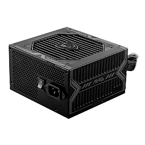 Fonte MSI MAG A550BN, 550W, 80 Plus Bronze, Preto