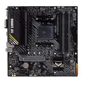 Placa-Mãe ASUS TUF GAMING A520M-PLUS II, AMD AM4, mATX, DDR4, Preto