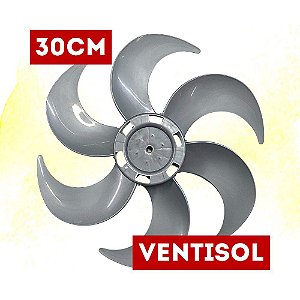 HELICE VENTISOL 30CM 6 PAS PINO 80MM