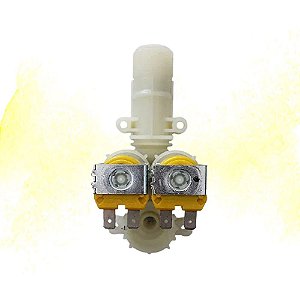 VALVULA DUPLA GE MABE 127V FORMATO DE TRIPLA 33390104