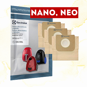 SACOS ASPIRADOR NEO30 NEO31 NANO ELECTROLUX - ORIGINAL A20811201