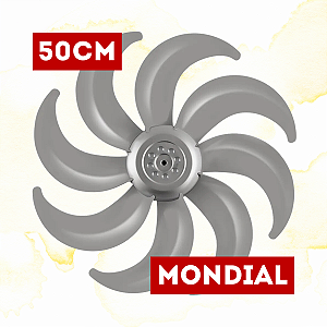 HÉLICE 50CM 8 PÁS VENTILADOR MONDIAL VTX-50-8P - ORIGINAL