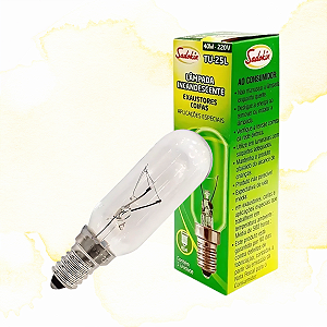 LAMPADA EXAUSTOR TU-25L 220V 40W E-14/25X17 C/S B. LONGO SADOKIN