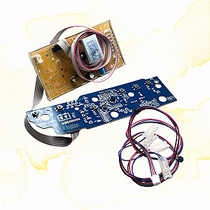 PLACA INTERFACE + PLACA POTÊNCIA W10605809/W10605794 LAVADORA BRASTEMP BWC07/08/09/10/11 - EMICOL 72637710000