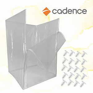 SACO SECADORA CADENCE COMPACT SUN 8KG SCA100 + 20 CLIPS - CAMARA COM ZÍPER E VELCRO