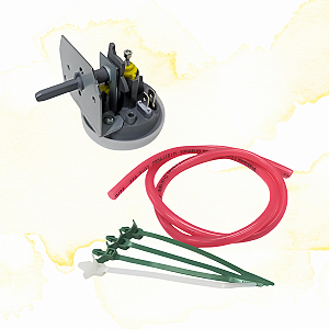 KIT PRESSOSTATO + MANGUEIRA DO PRESSOSTATO LAVADORA CONSUL CWC08 CWB09 - ORIGINAL W10619463 W10779052