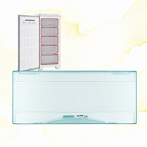 TAMPA FRONTAL DA GAVETA FREEZER ELECTROLUX FE18 FE26 F170 - 77187372 A99230001 SIMILAR