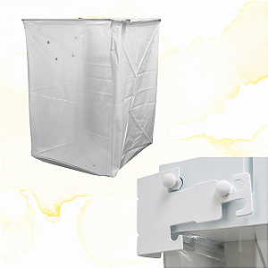 KIT SACO + SUPORTES PARA SECADORA ENXUTA MASTER / PLUS I E II / CICLO AMACIANTE