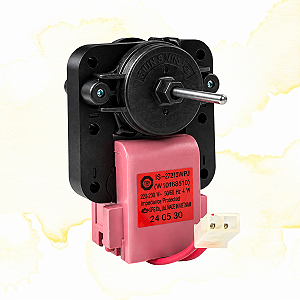 MOTOR DO VENTILADOR 220V GELADEIRA BRASTEMP CONSUL BRM39 CRM33 - ORIGINAL W10168510