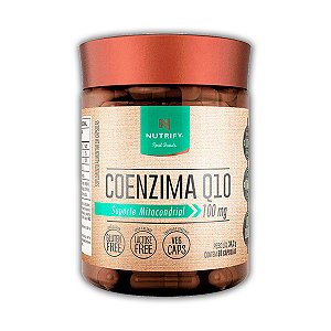 Coenzima Q10 100mg 60 caps - Nutrify