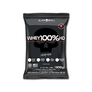 Whey 100% HD Refil 900g - Black Skull