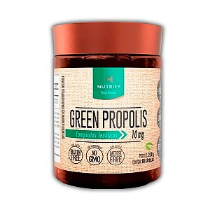 Propolis Verde 10mg Green Propolis 60 caps - Nutrify