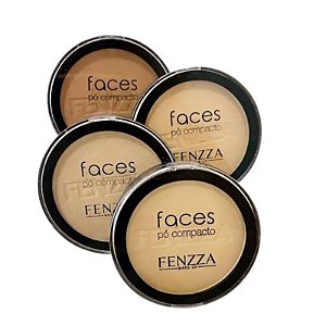 Pó Compacto Faces 12gr - Fenzza - Cor: 01