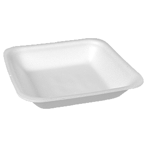 BANDEJA ISOPOR B1 FUNDA 15 X 15 FD C/400 - (CFL-01) - COPOBRAS