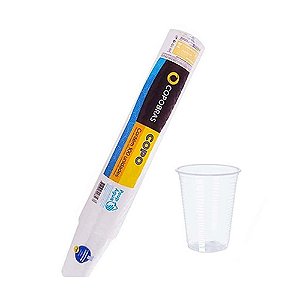 COPO 300ML BRANCO  C/100 - COPOBRAS