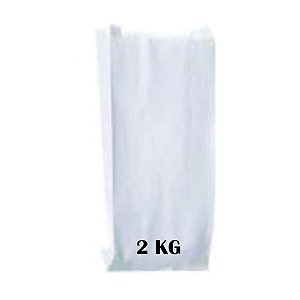 SACO DE PAPEL 2KG MONO BRANCO C/500 - RIO BRANCO