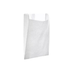 SACO DE PAPEL HAMBURGUER MONO BRANCO C/500 - MASTERPELL