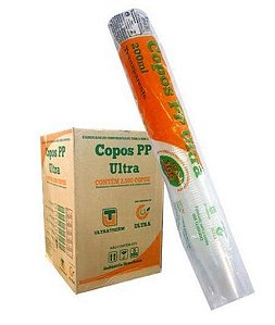 COPO 250ML PP TRANSPARENTE - ULTRA C/100