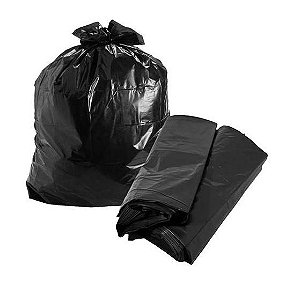 SACO DE LIXO PRETO 250LTS REFORCADO C/50 ( ETIQUETA VERMELHA )
