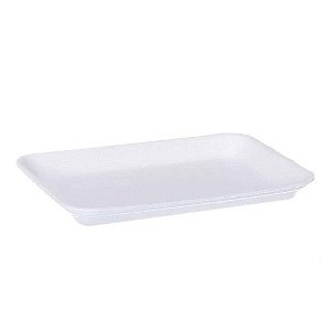 BANDEJA ISOPOR B4 RASA 14X27 FD C/400 - (CRL-04) - COPOBRAS